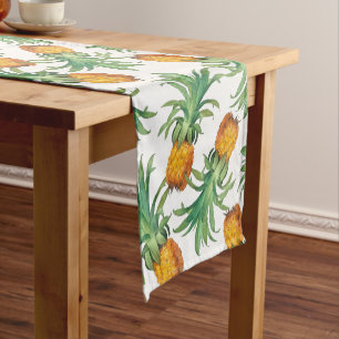 Pineapples Pattern Short Table Runner