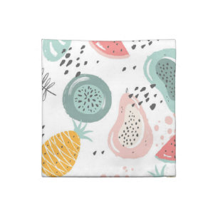 Pineapples, Pears and Watermelons Cloth Napkin
