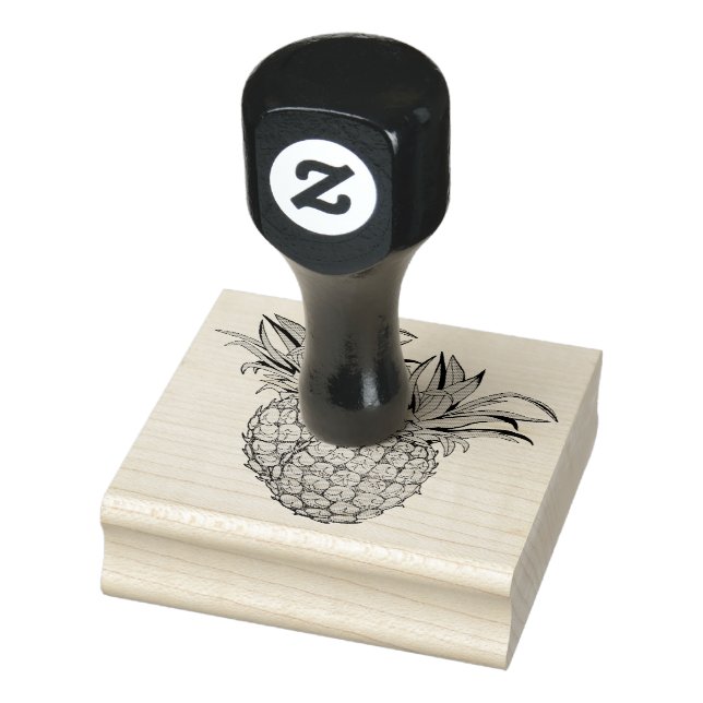 Pineapples Rubber Stamp (Stamp)