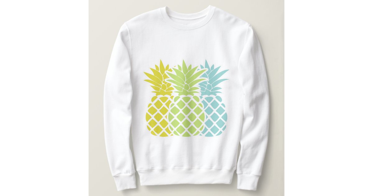 Pineapples Sweatshirt Zazzle