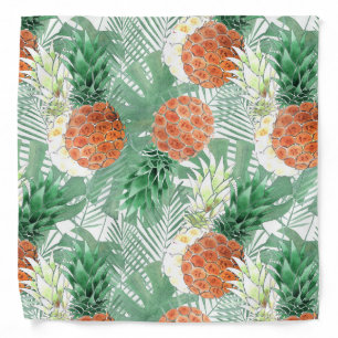 Pineapples, sweet couple, fruit bandana