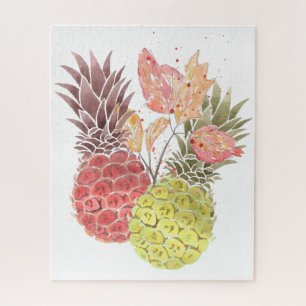 Pineapples, sweet couple, jigsaw puzzle