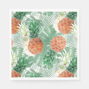 Pineapples, sweet couple, napkins