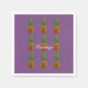 Pineapples Thunder_Cove Napkins