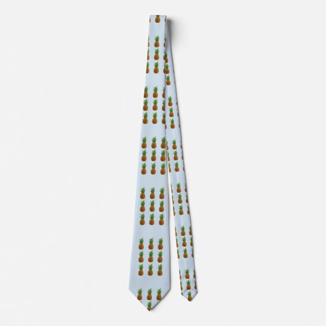 Pineapples Thunder_Cove Neck Tie (Front)