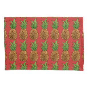 Pineapples Thunder_Cove Pillow Case