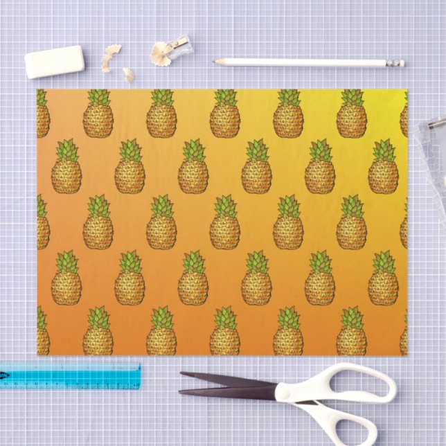 Pineapples Tissue Paper (Craft)