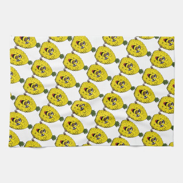 Pineapples Towel (Horizontal)