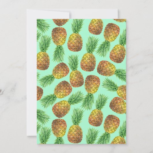Pineapples watercolor 2 (Front)