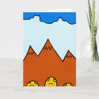 PINECLONES  Greeting Card