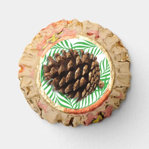 Pinecone and Ferns Reeses Peanut Butter Cups