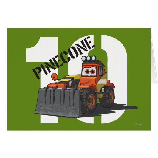 Pinecone Character Art (Front Horizontal)