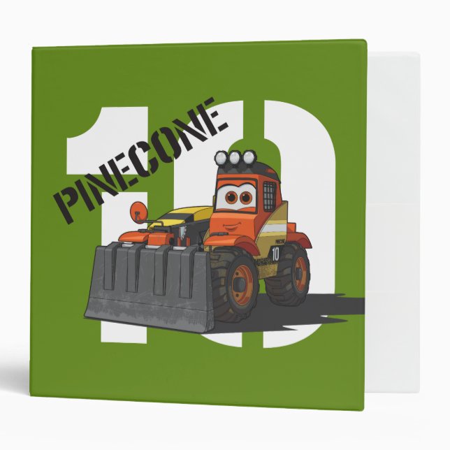 Pinecone Character Art Binder (Front/Inside)