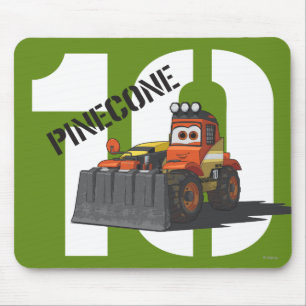 Pinecone Character Art Mouse Pad