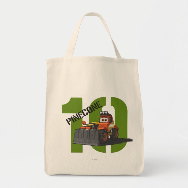 Pinecone Character Art Tote Bag (Front)