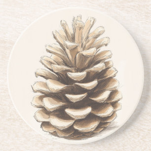 Pinecone Coaster