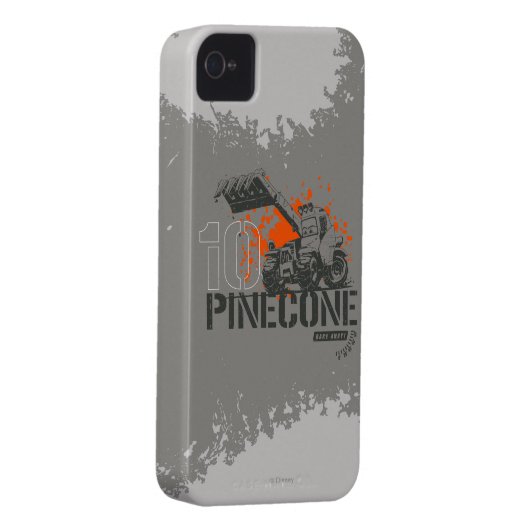 Pinecone Graphic Case-Mate iPhone Case (Back/Right)