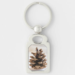 Pinecone Keychain