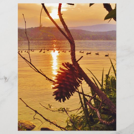 Pinecone Lake sunset (Front)