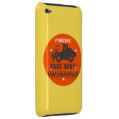 Pinecone Rake Away! Barely There iPod Case (Back/Right)