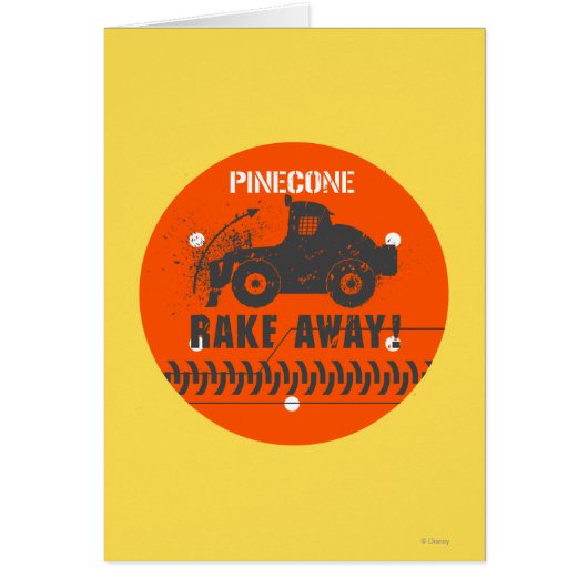 Pinecone Rake Away! Cards (Front)