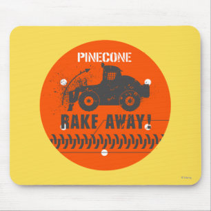 Pinecone Rake Away! Mouse Pad