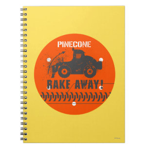 Pinecone Rake Away! Notebook