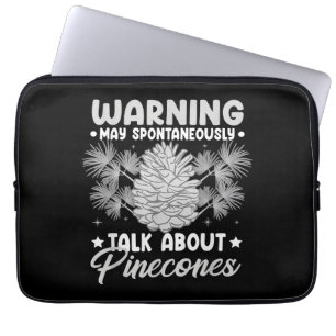 Pinecone Tree Funny Plant Mountain Forest Laptop Sleeve