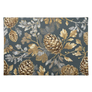 Pinecones and Branches Cloth Placemat