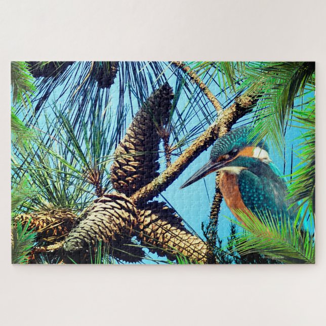 Pinecones Birds Animal Nature Jigsaw Puzzle (Horizontal)