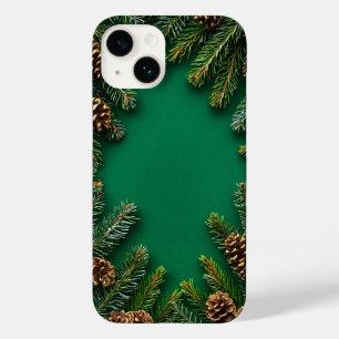 Pinecones Branches Winter Nature Everyday Case-Mate iPhone 14 Case