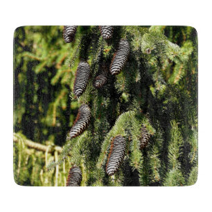 Pinecones Cutting Board