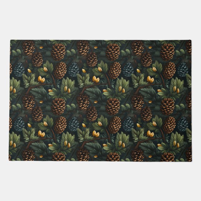 Pinecones Doormat (Front)