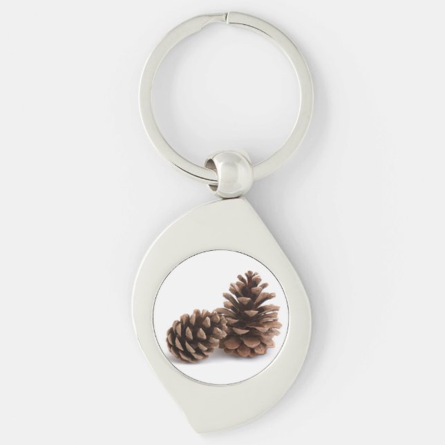 Pinecones Keychain (Front)