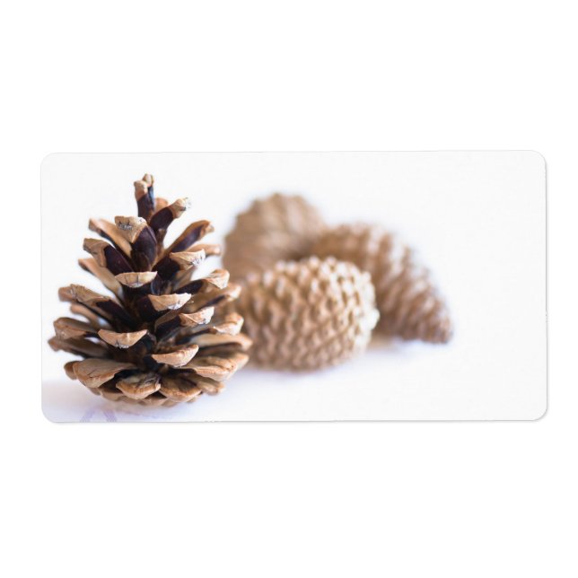 Pinecones Label (Front)