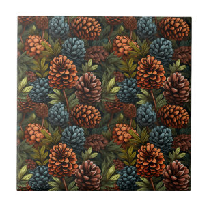 Pinecones Tile