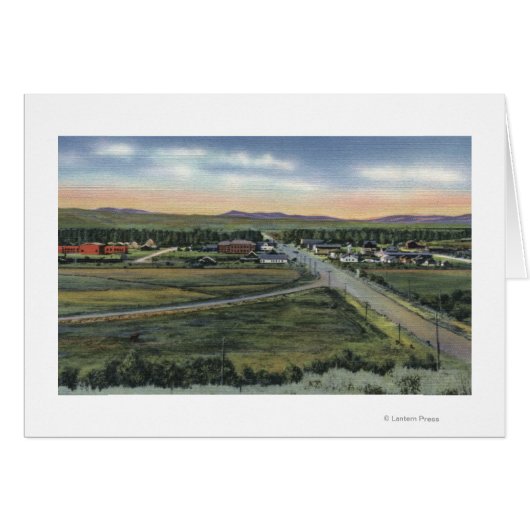 Pinedale, WY - County Seat of Sublette County Cards (Front Horizontal)