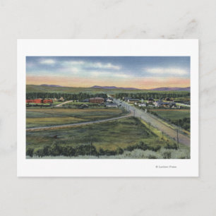 Pinedale, WY - County Seat of Sublette County Postcard