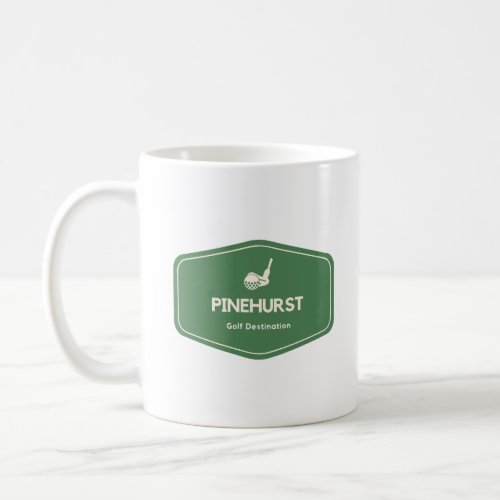 Pinehurst North Carolina Golf Destination Coffee Mug