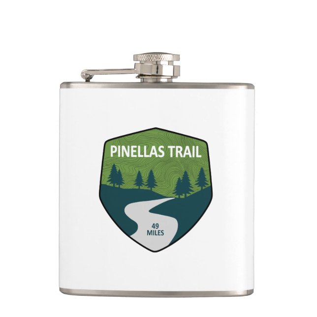 Pinellas Trail Flask (Front)