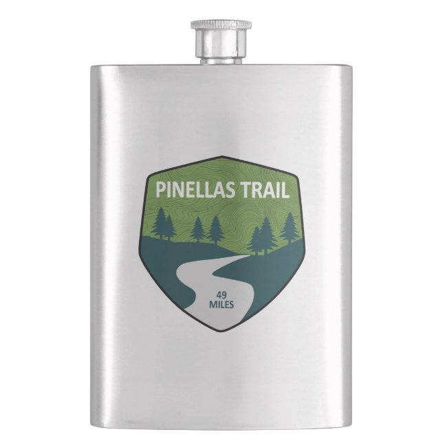 Pinellas Trail Flask (Front)
