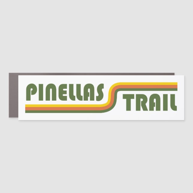 Pinellas Trail Florida Car Magnet (Front)