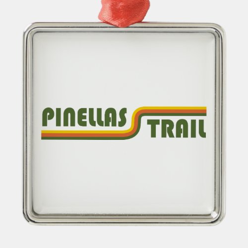 Pinellas Trail Florida Metal Ornament