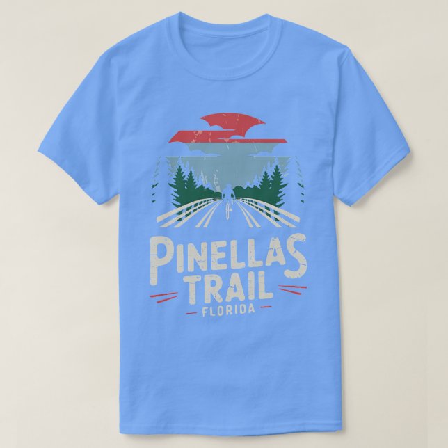 Pinellas Trail Florida TShirt (Design Front)
