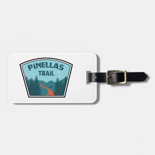 Pinellas Trail Luggage Tag (Front Horizontal)