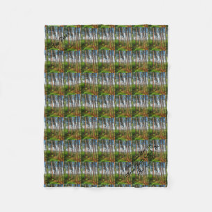 Pines 30X40 Fleece Blanket