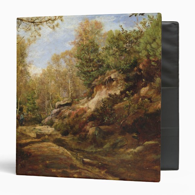 Pines & Birch Trees or The Forest of 3 Ring Binder (Front/Inside)