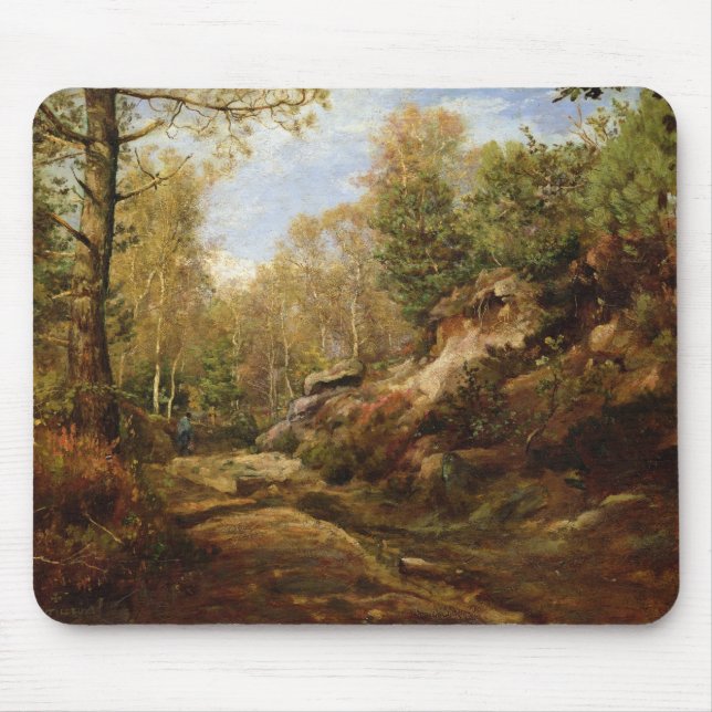 Pines & Birch Trees or The Forest of Mouse Pad (Front)