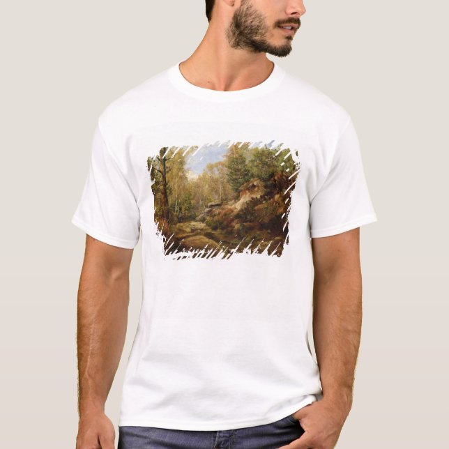 Pines & Birch Trees or The Forest of T-Shirt (Front)