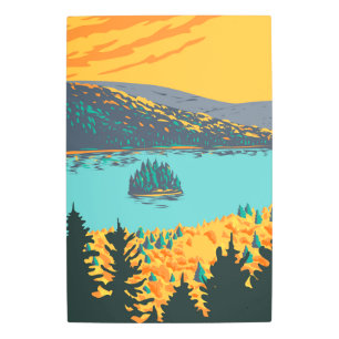 Pines Island Metal Print